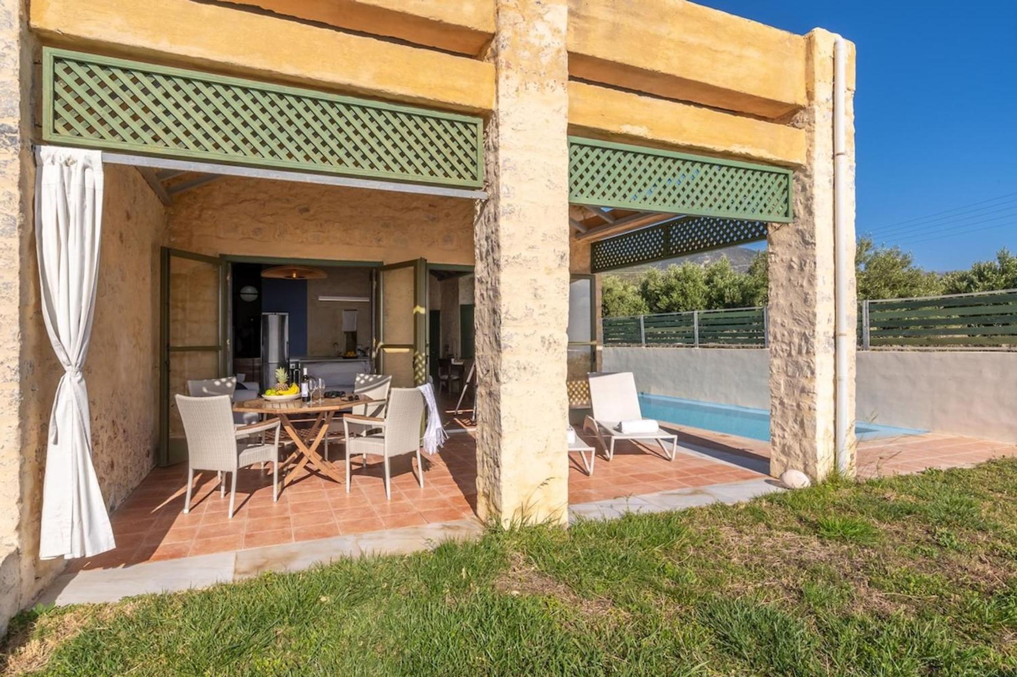 Villa Mediterranea, With Heated Pool Livadia  Eksteriør bilde
