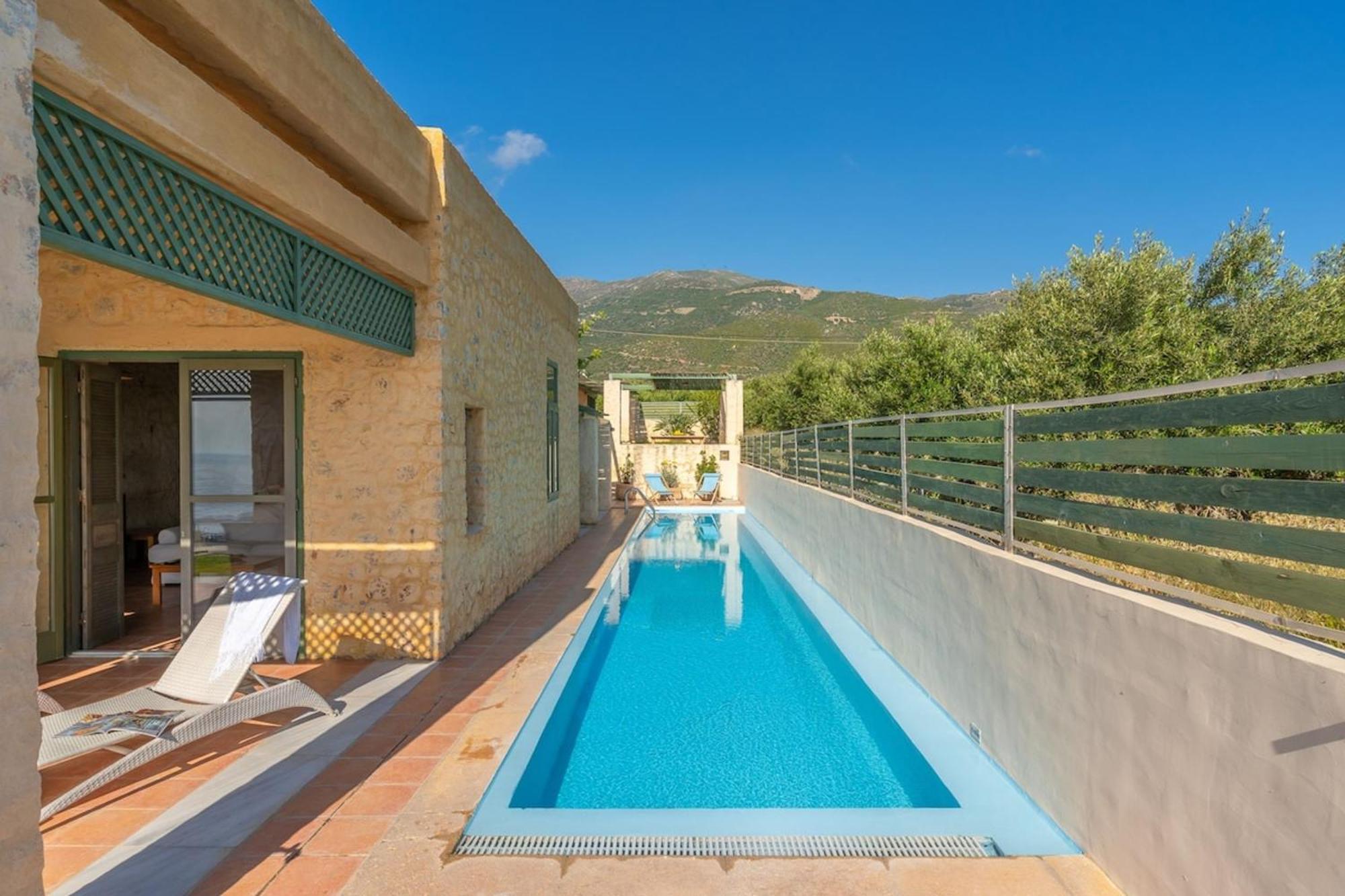 Villa Mediterranea, With Heated Pool Livadia  Eksteriør bilde